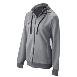 Mizuno Performance Fleece Line Pro Full Zip Stand Up Collar Volleyball Hoodie S